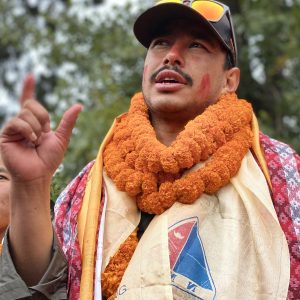 Nirmal Purja, known as Nimsdai, in Kathmandu in October 2019