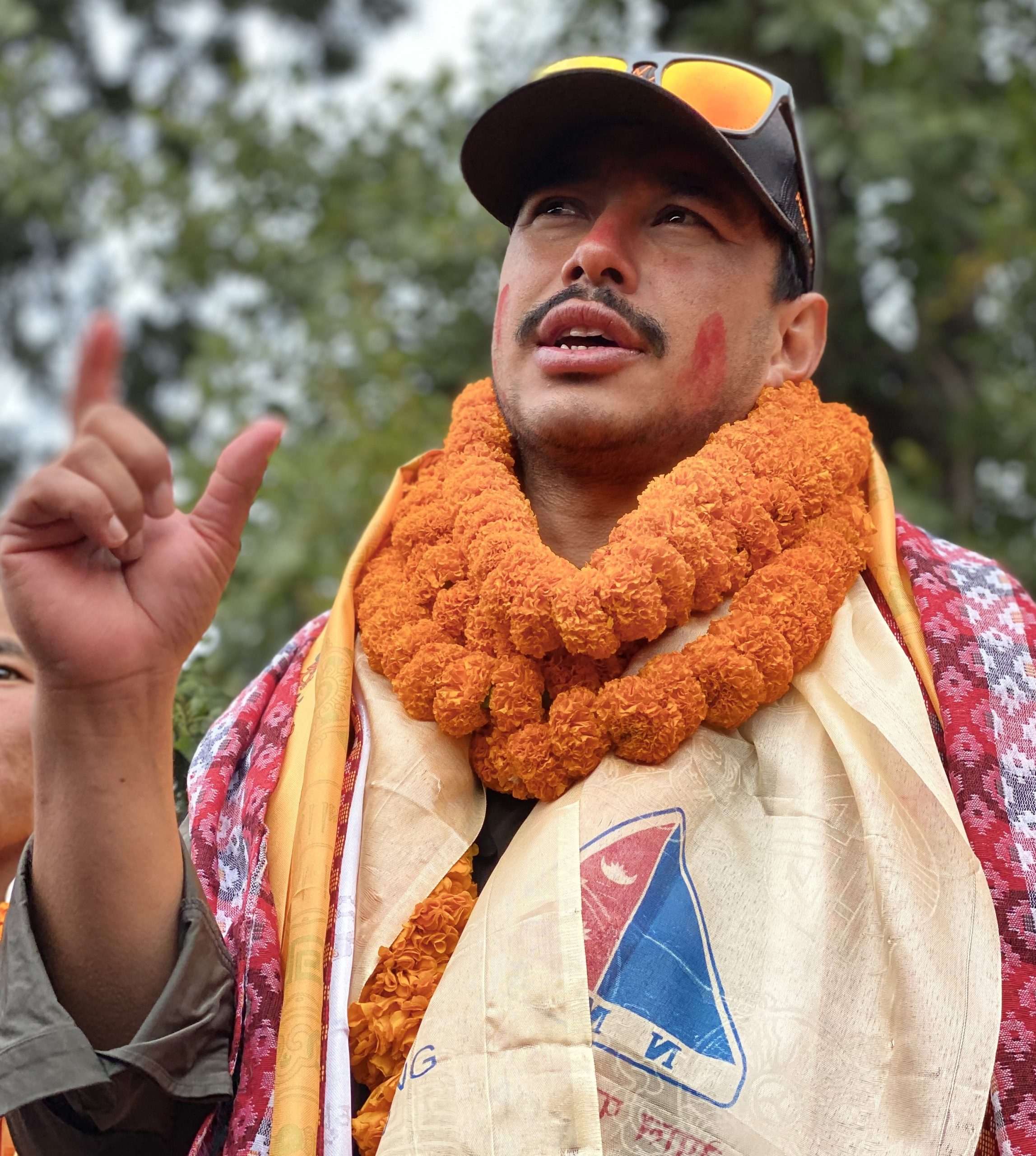 Nirmal Purja, known as Nimsdai, in Kathmandu in October 2019
